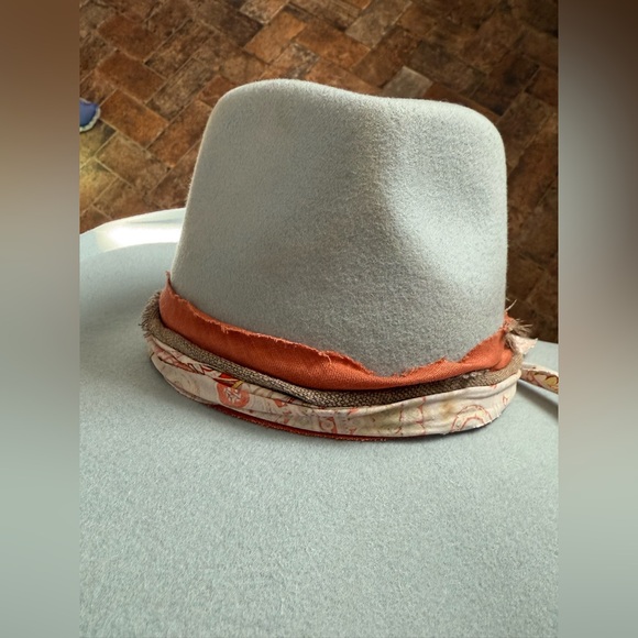 Free People WyethXOlin  cashmere LUKE  rancher jat wool birds egg rancher - Picture 4 of 10